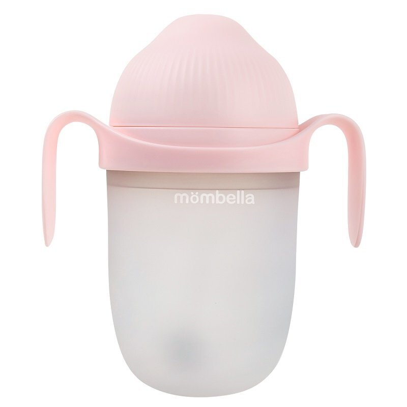 Mombella Biberon Anticolici Brest-Like 300ml Tetina 360 XL Hrana Densa 100 Silicon Old Roze
