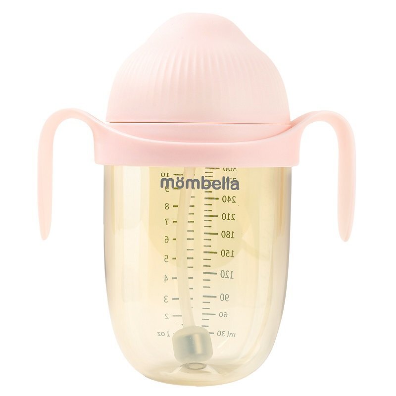 Mombella Biberon Anticolici Brest-Like 300ml Tetina 360 XL Hrana Densa PPSU Old Roze