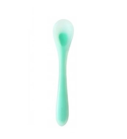 Mombella Lingurita silicon albastru