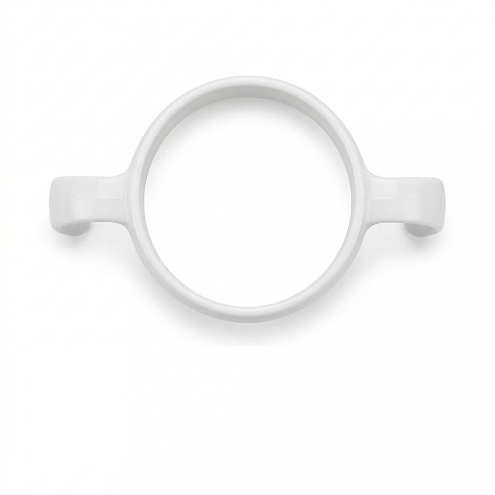 Mombella Maner ergonomic si pai pentru biberon 300 ml Breast Like Ivory