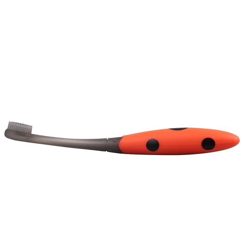 Mombella Periuta de dinti din silicon pentru antrenament 6 luni+ Buburuza