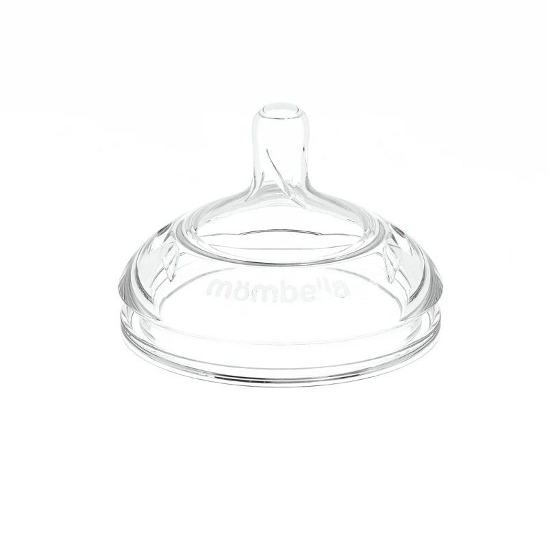 Mombella Tetina anti-colici din silicon Breast Like Flux rapid L Old Rose