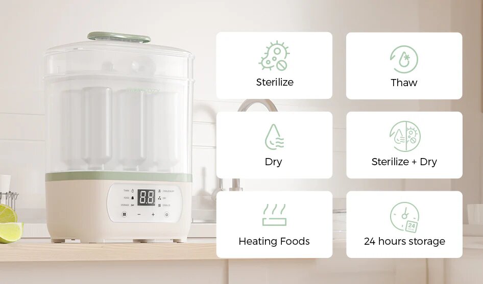 Momcozy Aparat sterilizator 8 in 1