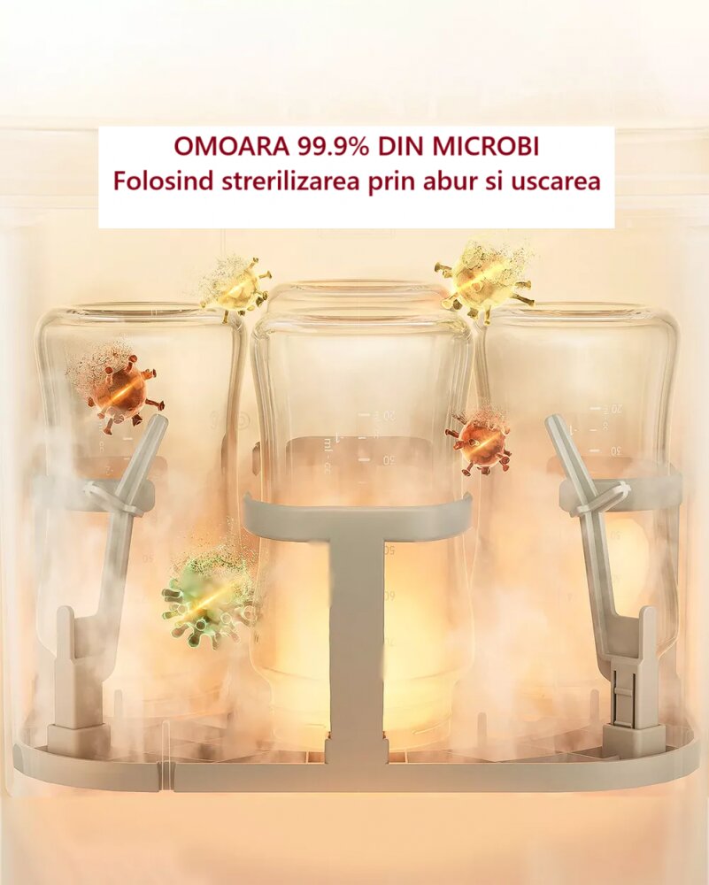 Momcozy Aparat sterilizator si spalare KleanPal Pro