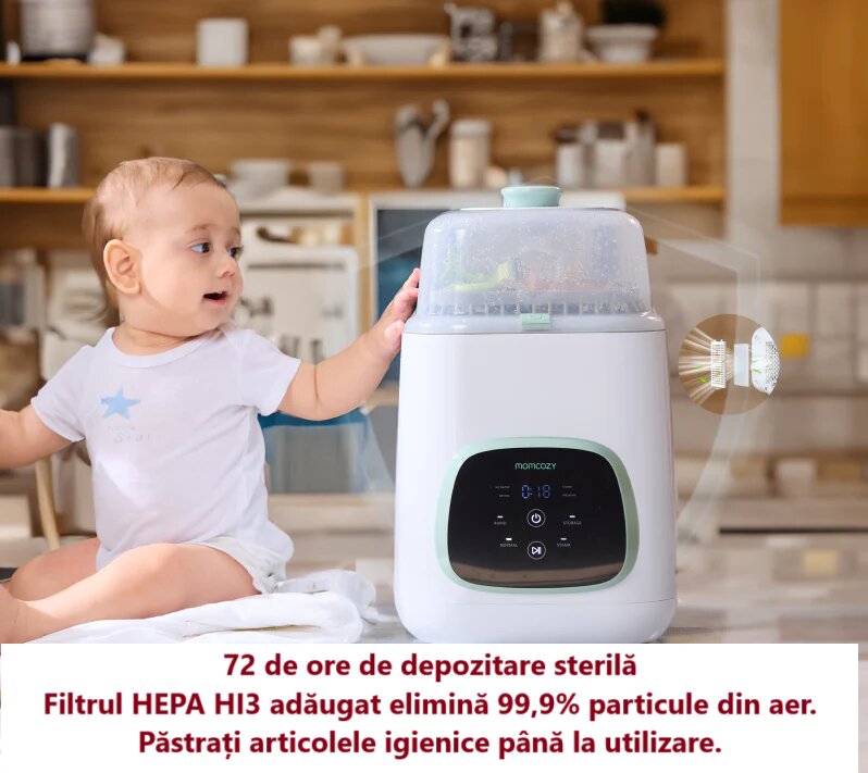 Momcozy Aparat sterilizator si spalare KleanPal Pro