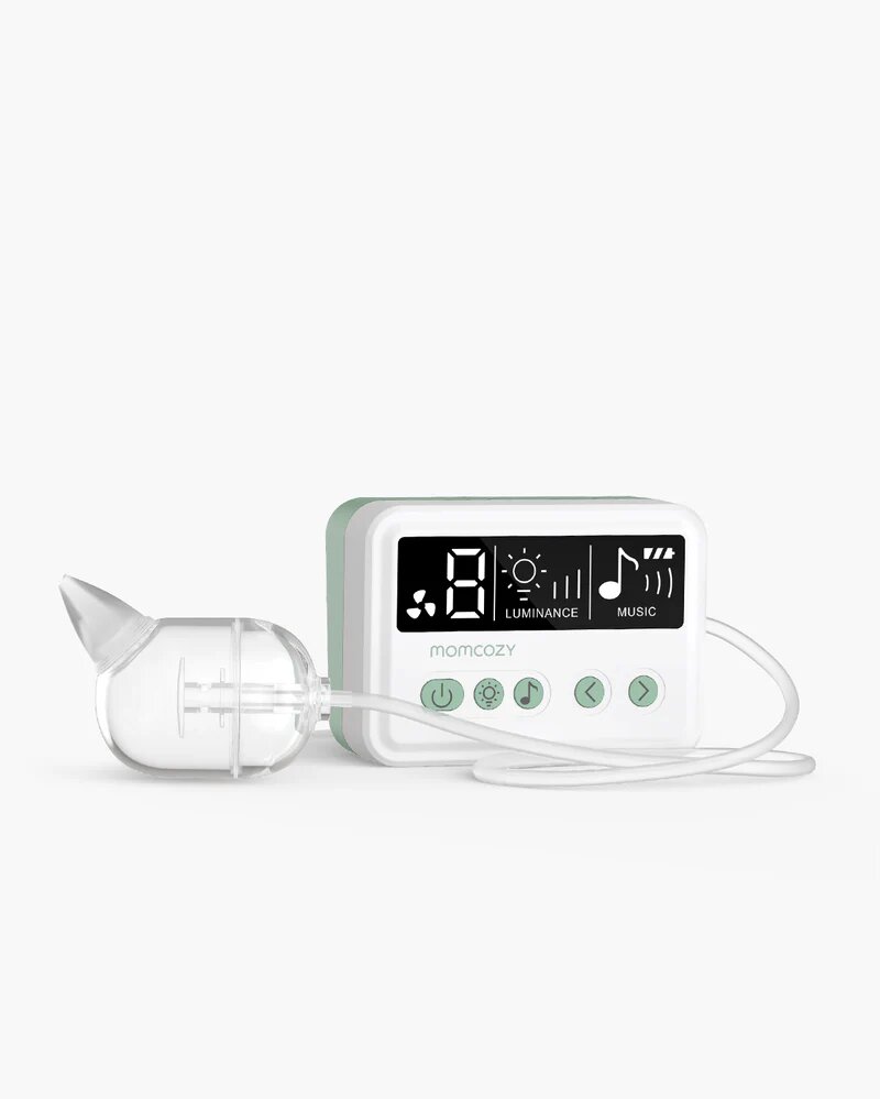 Momcozy Aspirator nazal electric cu 9 trepte de aspiratie cu sunete si baterie de lunga durata Hospital grade
