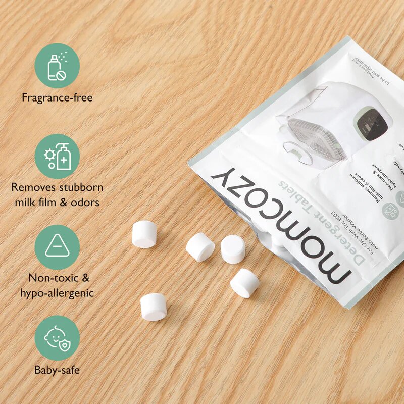Momcozy Detergent pentru masina de spalat biberoane Klean Pal 120 bucati