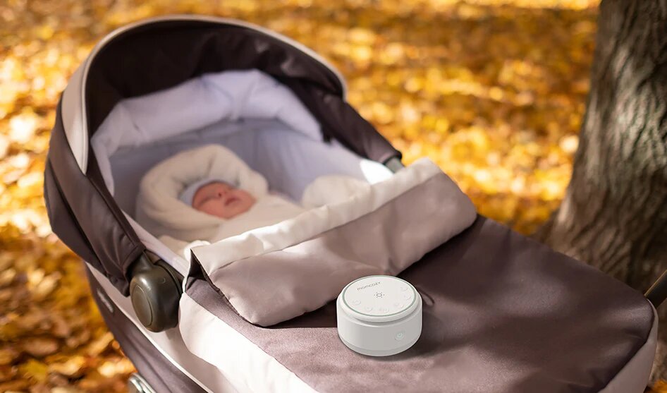 Momcozy Dispozitiv portabil cu acumulator si lumina White noise