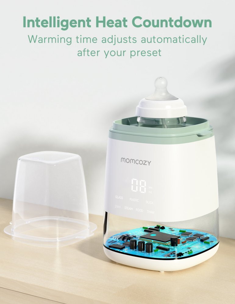 Momcozy Incalzitor inteligent pentru biberoane 6 in 1