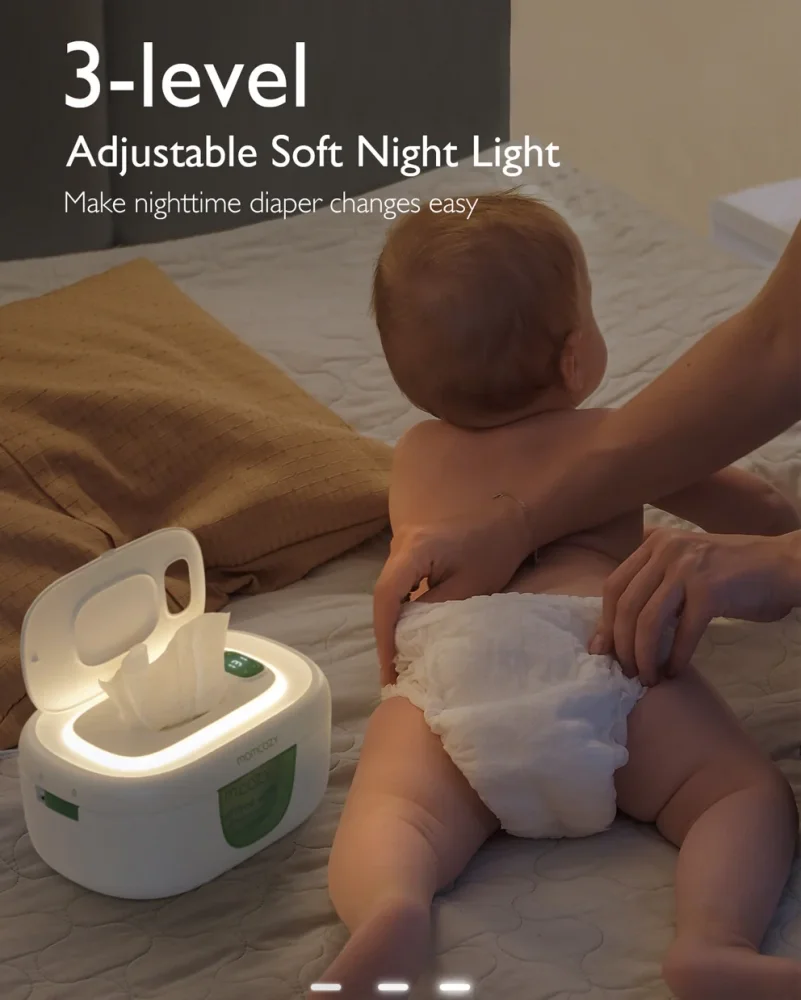 Momcozy Incalzitor pentru servetele umede cu lumina