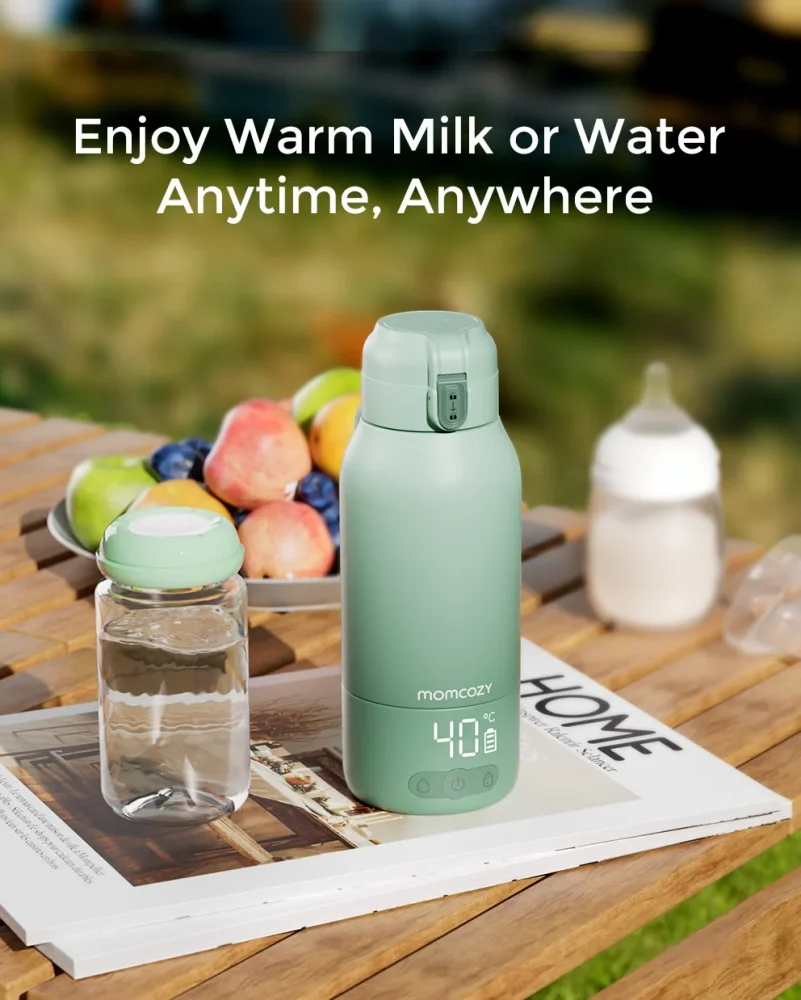 Momcozy Incalzitor portabil super rapid pentru lapte matern si apa 500 ml