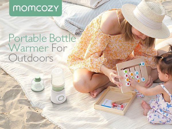 Momcozy Incalzitor portabil wireless cu acumulator pentru biberoane