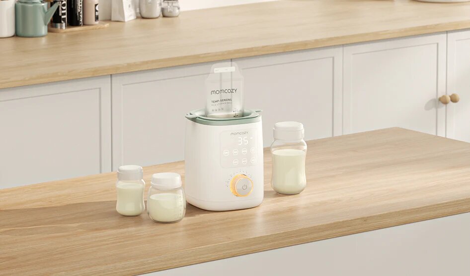 Momcozy Incalzitor smart pentru lapte si mancare