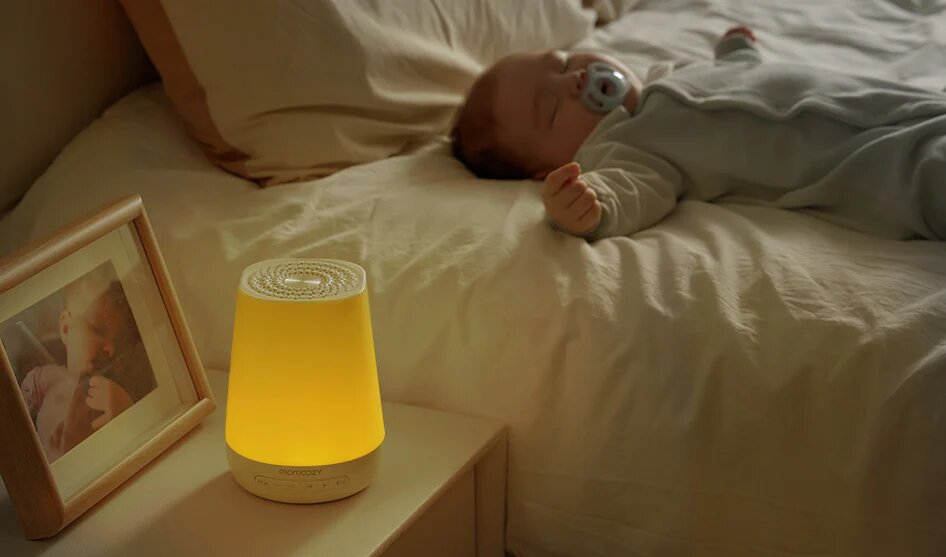 Momcozy Lampa de veghe si aparat cu sunete White noise Baby