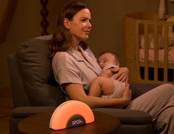 Momcozy Lampa DreamSync smart cu sunete si muzica rainbow light