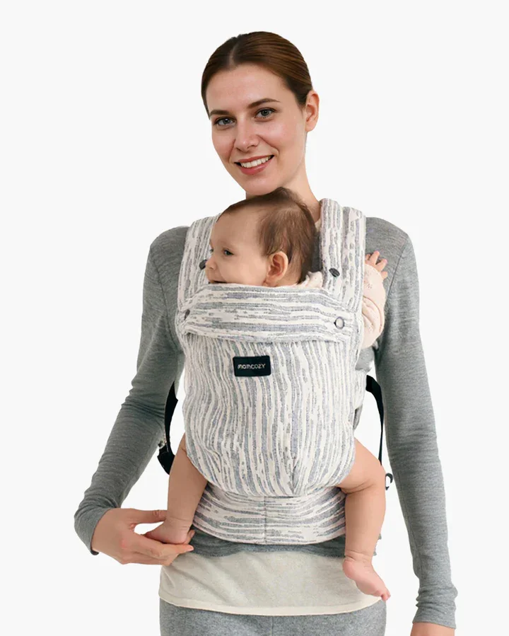 Momcozy Marsupiu ergonomic Gentletouch Jacquard din in premium