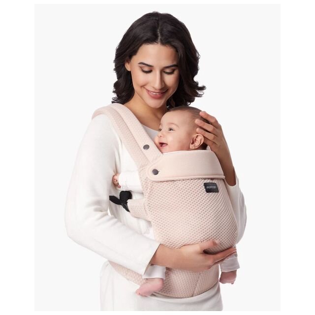 Momcozy Marsupiu ergonomic roz Air Mesh cozy si usor