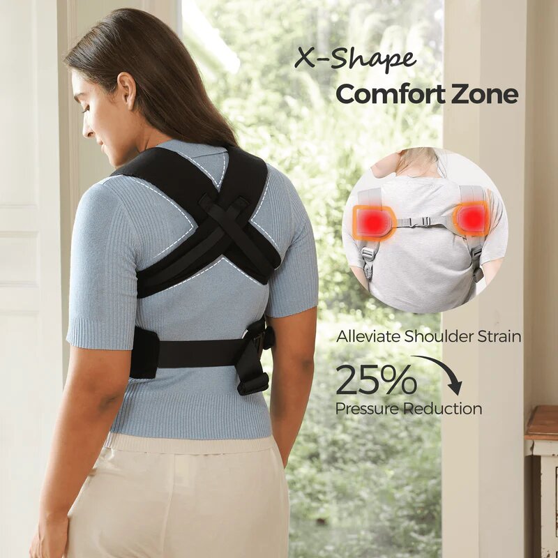 Momcozy Marsupiu ergonomic WeeSnug pentru nou nascut bej