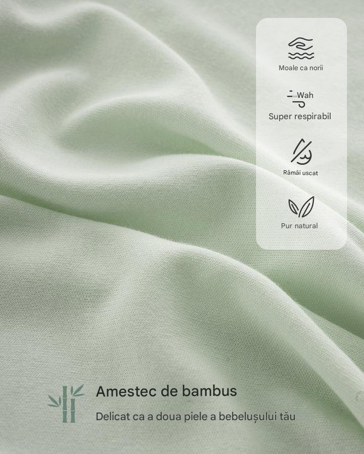 Momcozy Pachet de 2 saculeti Swaddle 0-3 luni Serenity