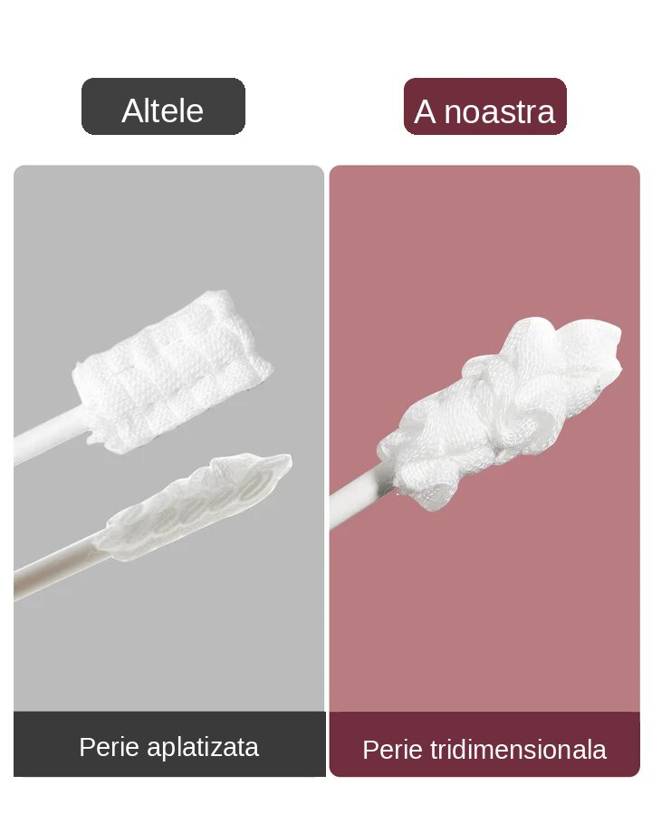 Momcozy Set 40 betisoare din bumbac pentru bebelusi