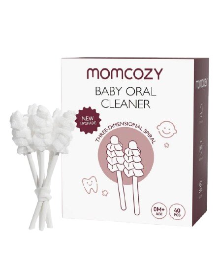 Momcozy Set 40 betisoare din bumbac pentru bebelusi