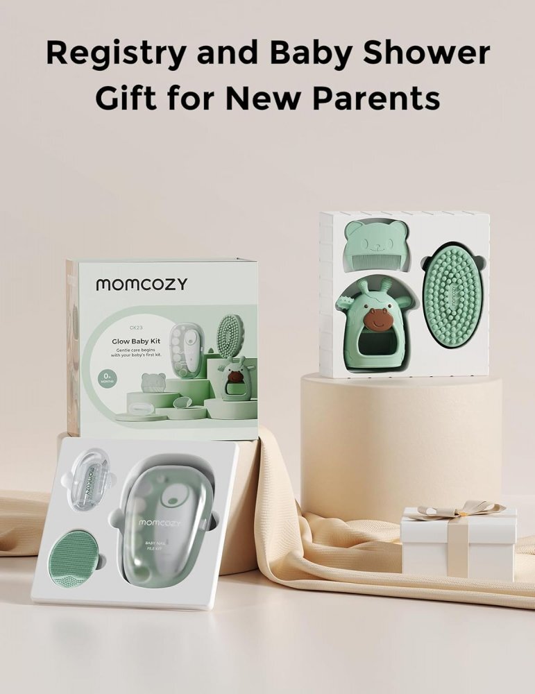 Momcozy Set de ingrijire pentru nou nascut Glow Baby Kit 6 piese