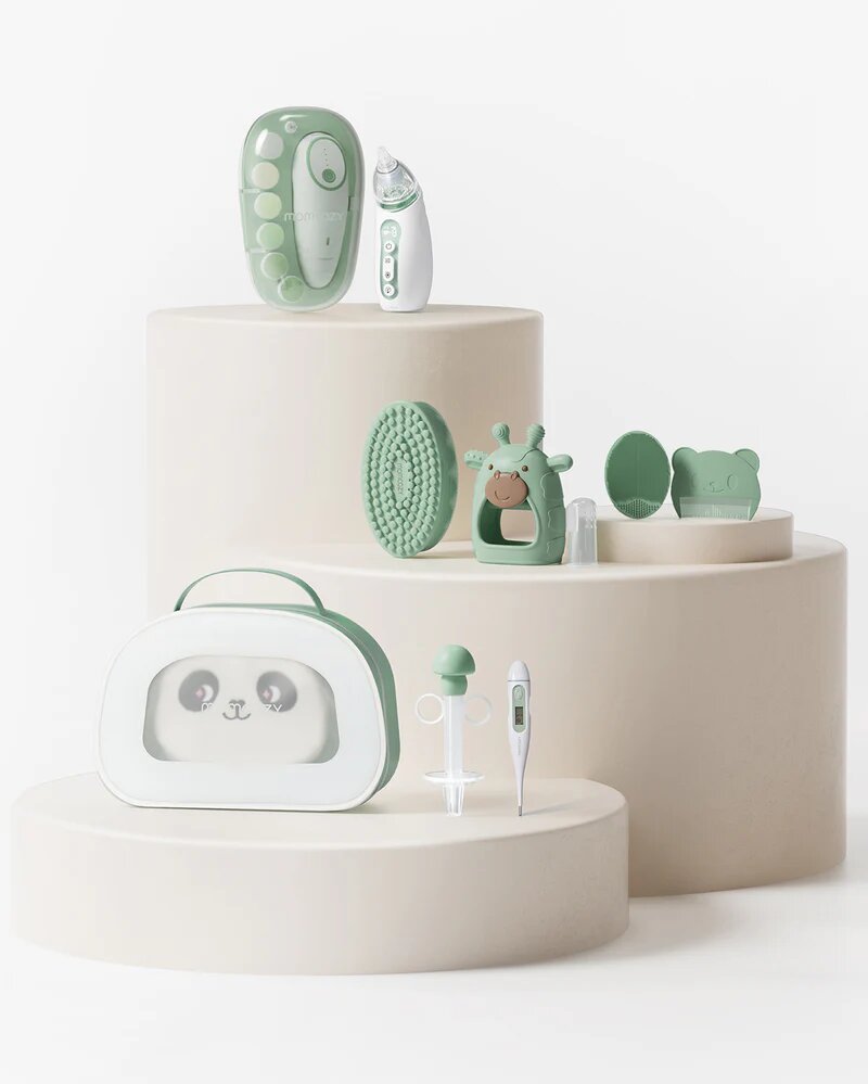 Momcozy Set ingrijire nou nascut Baby 11 piese All in 1 Elite Baby Kit