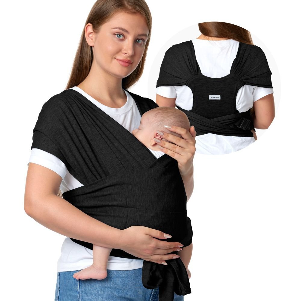 Momcozy Sistem de purtare tip wrap black