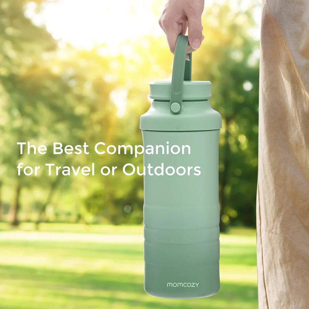 Momcozy Termos racitor portabil pentru lapte matern 600 ml Milk Cooler