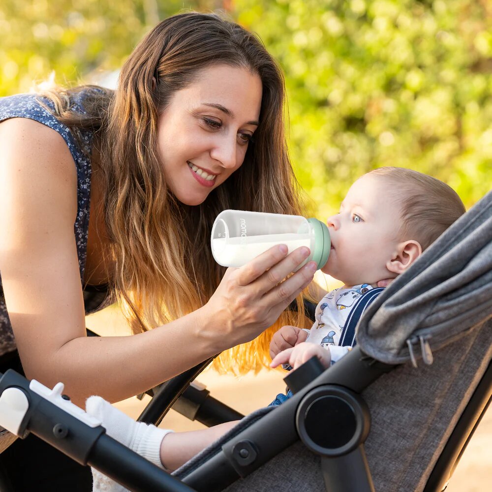 Momcozy Termos racitor portabil pentru lapte matern 600 ml Milk Cooler