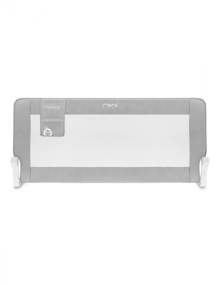 Momi Bariera de siguranta rabatabila pentru pat Lexi XL Plus Grey