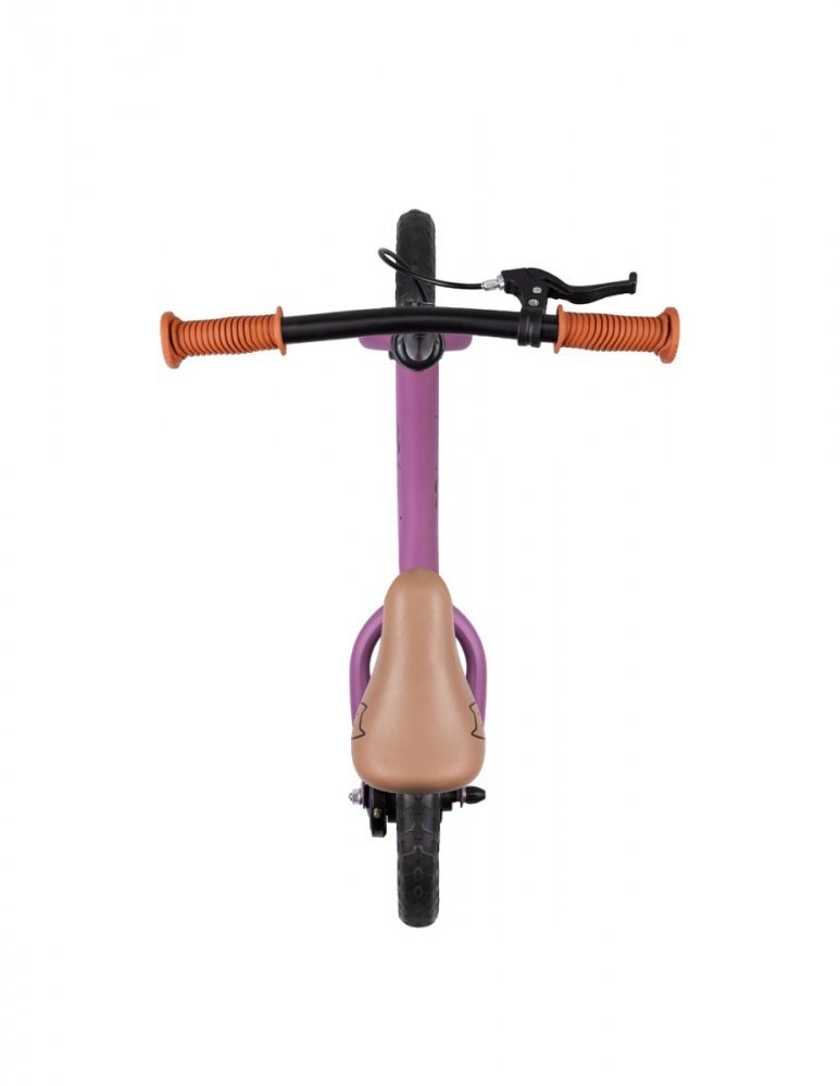 Momi Bicicleta copii fara pedale Breki Purple 12 inch cadru usor roti mari din spuma EVA scaun moale reglabil de la 3 ani sarcina maxima 25 kg frana de mana ghidon reglabil pe inaltime