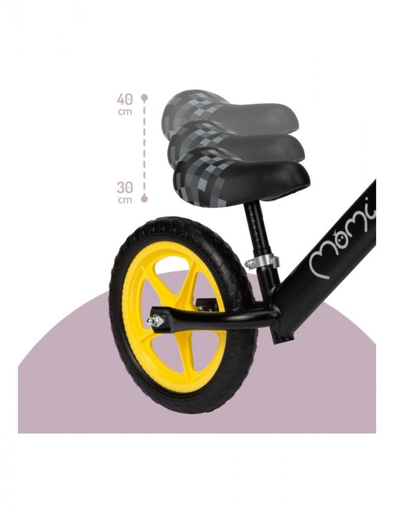 Momi Bicicleta fara pedale Fleet black