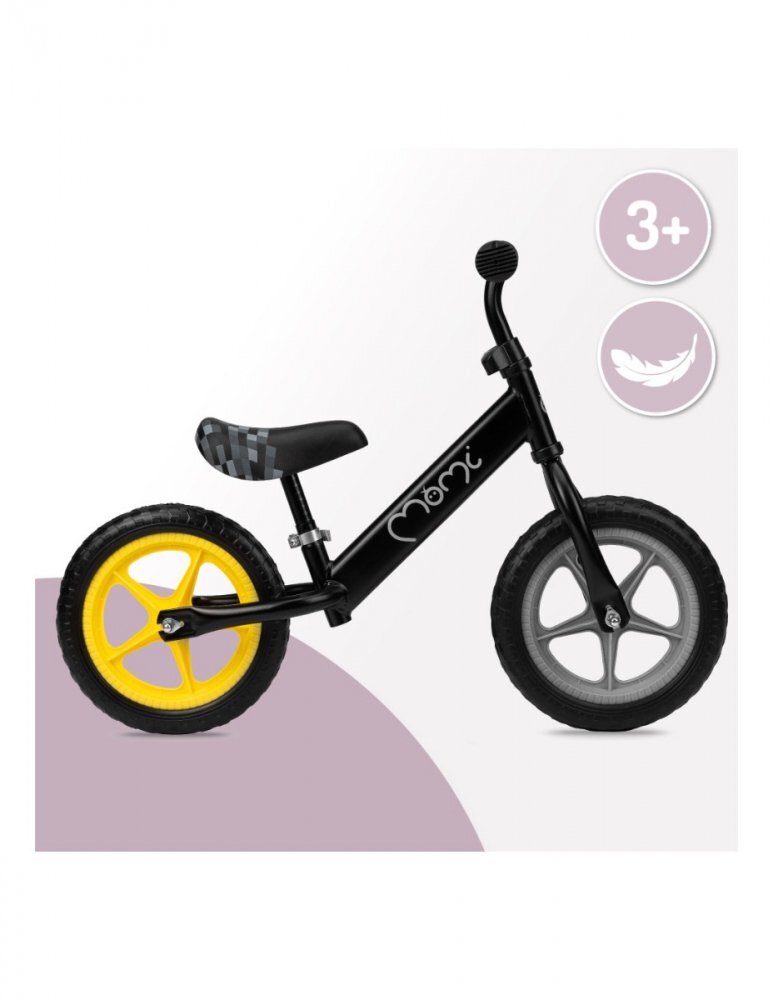 Momi Bicicleta fara pedale Fleet black
