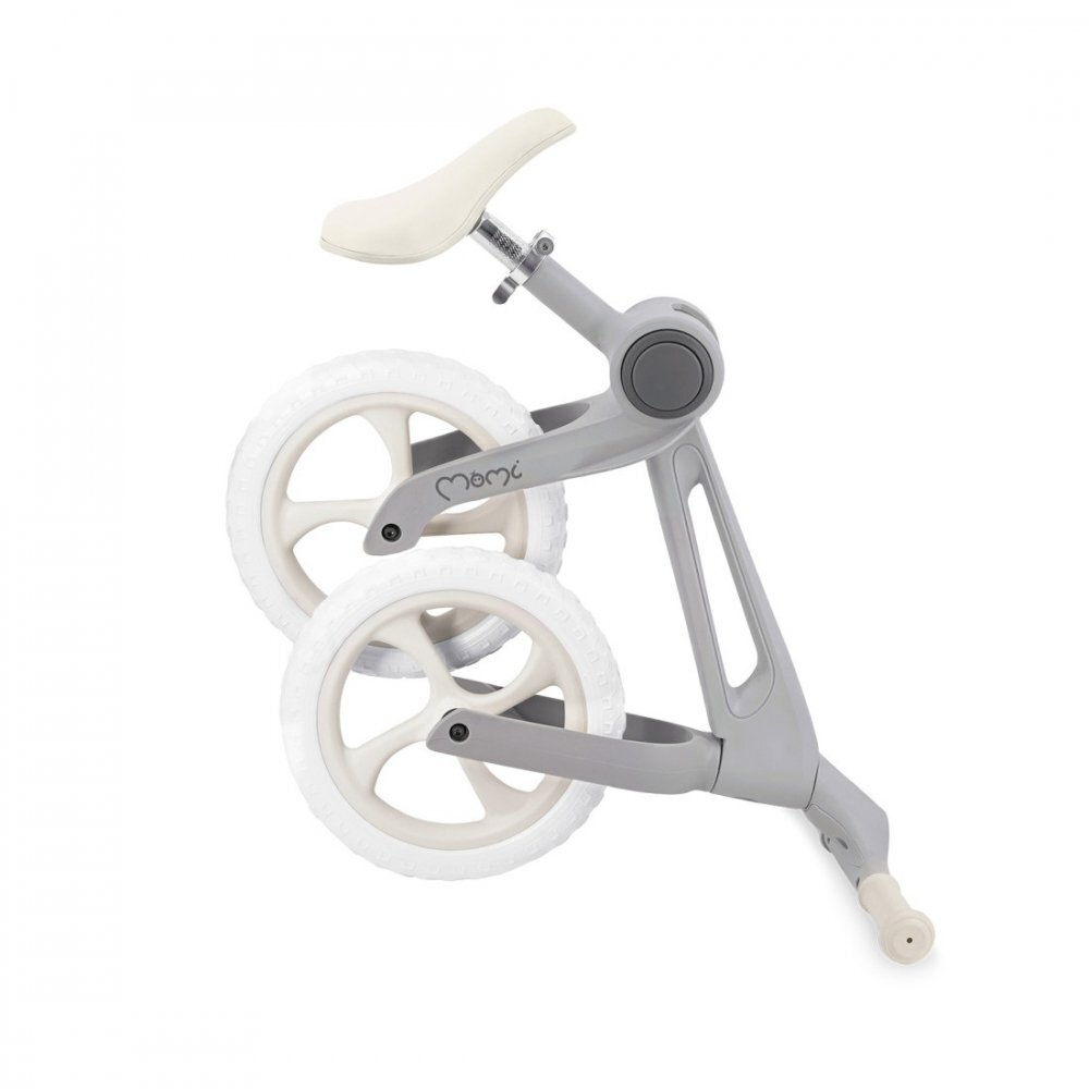 Momi Bicicleta fara pedale pentru copii Noru Grey pliabila varsta 2 ani+ greutate admisa 35 kg