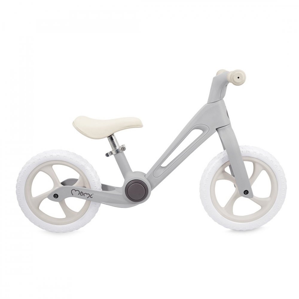 Momi Bicicleta fara pedale pentru copii Noru Grey pliabila varsta 2 ani+ greutate admisa 35 kg