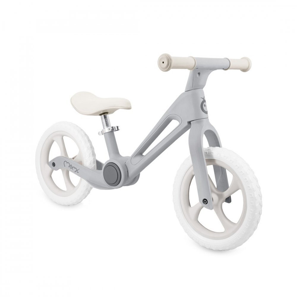 Momi Bicicleta fara pedale pentru copii Noru Grey pliabila varsta 2 ani+ greutate admisa 35 kg
