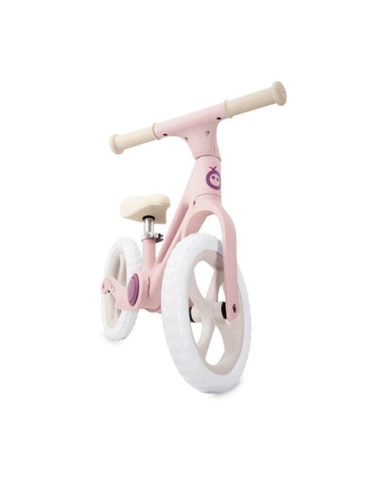 Momi Bicicleta fara pedale pentru copii Noru Pink pliabila varsta 2 ani+ greutate admisa 35 kg