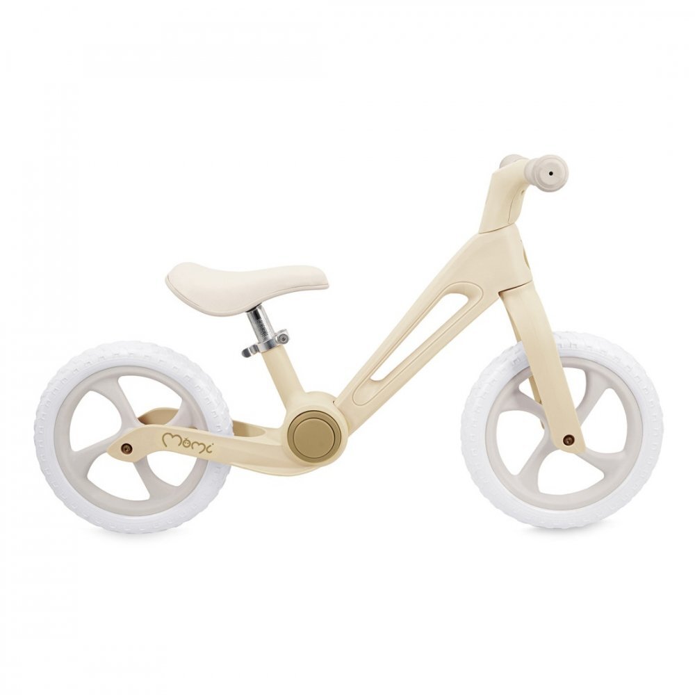 Momi Bicicleta fara pedale pentru copii Noru Yellow pliabila varsta 2 ani+ greutate admisa 35 kg