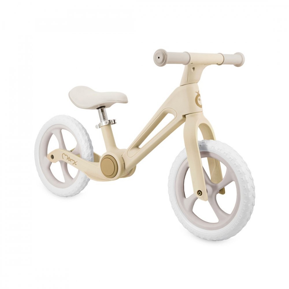 Momi Bicicleta fara pedale pentru copii Noru Yellow pliabila varsta 2 ani+ greutate admisa 35 kg