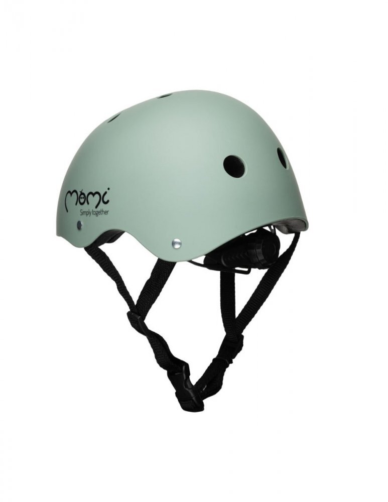 Momi Casca bicicleta copii green matt