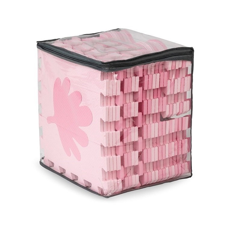 Momi Covoras de joaca Puzzle Zawi 150x150 cm Pink