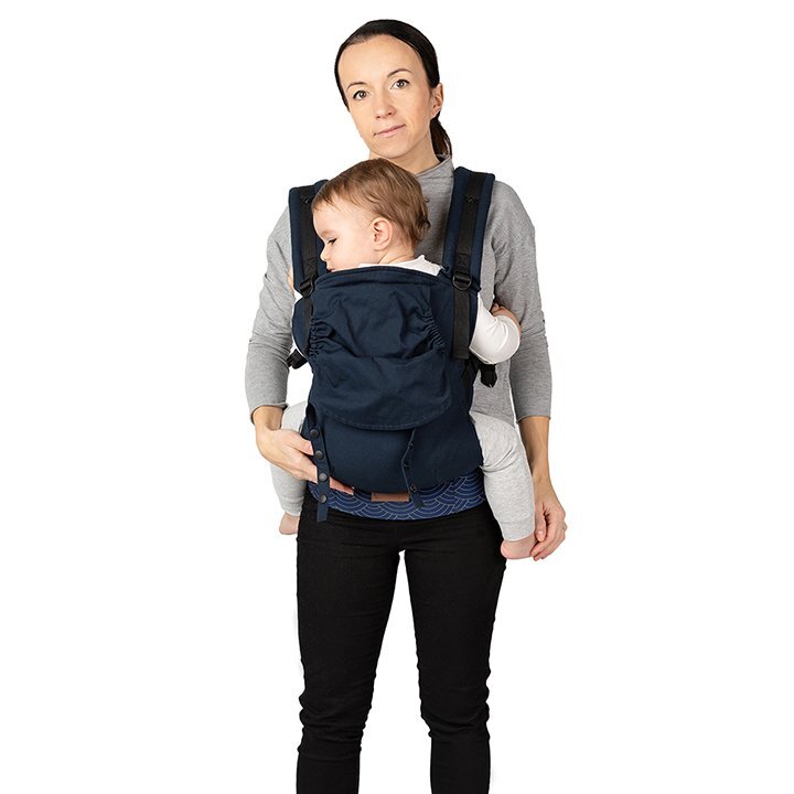 Momi Marsupiu pentru copii Collet Navy Blue