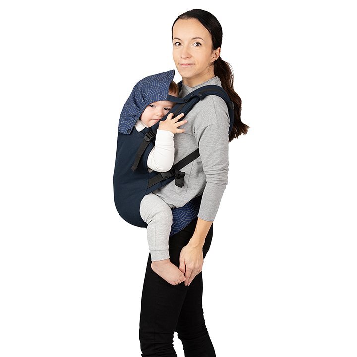 Momi Marsupiu pentru copii Collet Navy Blue