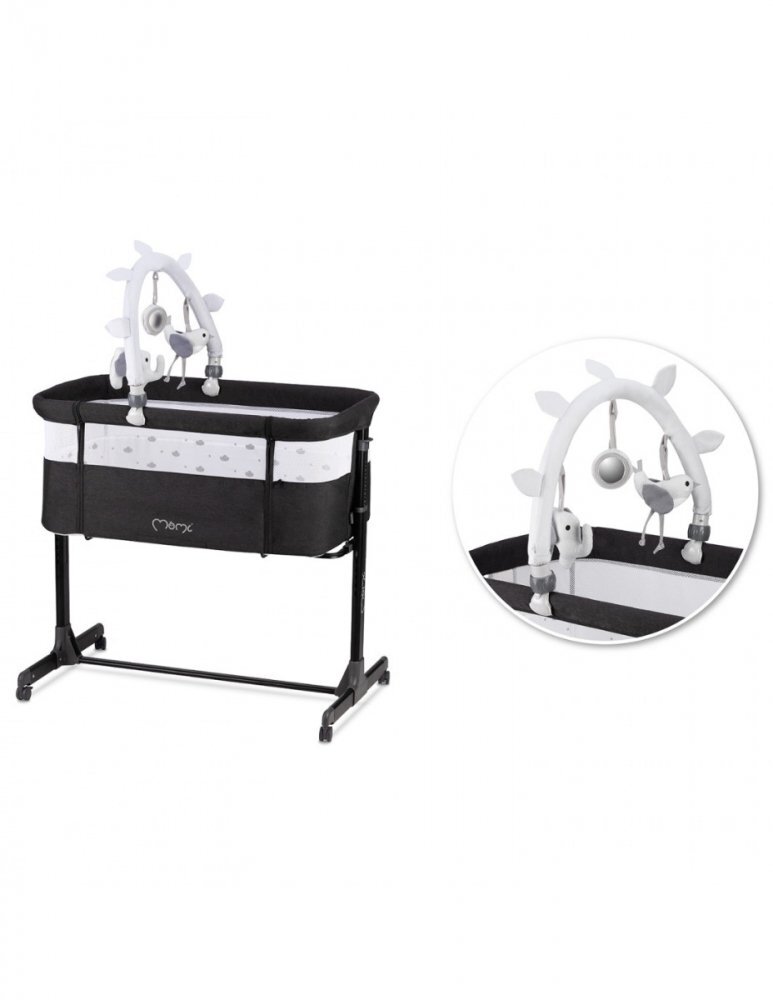 Momi Patut Co-sleeper Revo Black