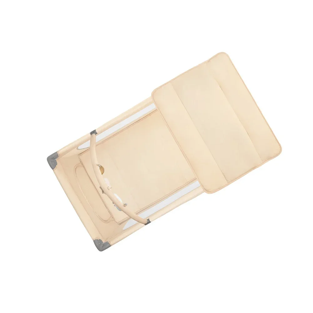 Momi Patut pliabil cu doua nivele si masuta de infasat 120X60 cm Belove Plus Beige