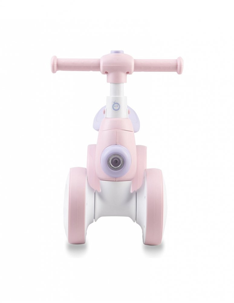 Momi Ride-On pentru copii fara pedale Tobis Pink cu lumini sunet si difuzor de balonase ghidon reglabil pe inaltime in 3 puncte potrivit pentru copii de la 24 de luni sarcina maxima 20 kg