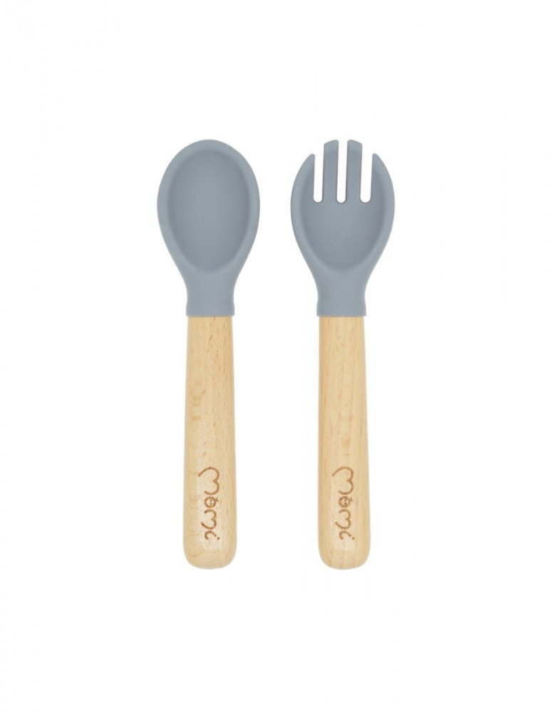 Momi Set pentru diversificare din silicon Ami grey