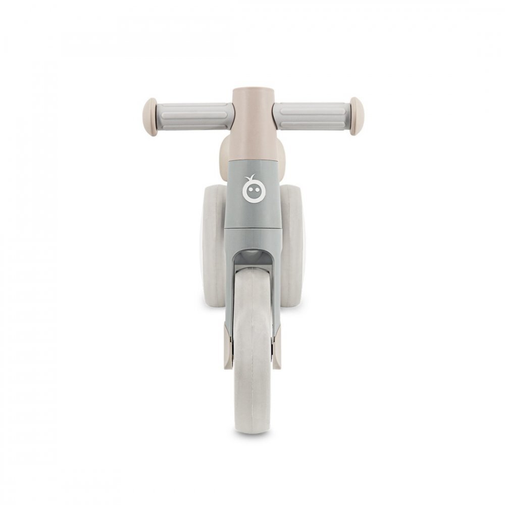 Momi Tricicleta fara pedale pentru copii Tedi Grey recomandata de la 1 an pana la greutatea maxima de 25 kg stabila roti sigure pentru podea usoara cadru robust
