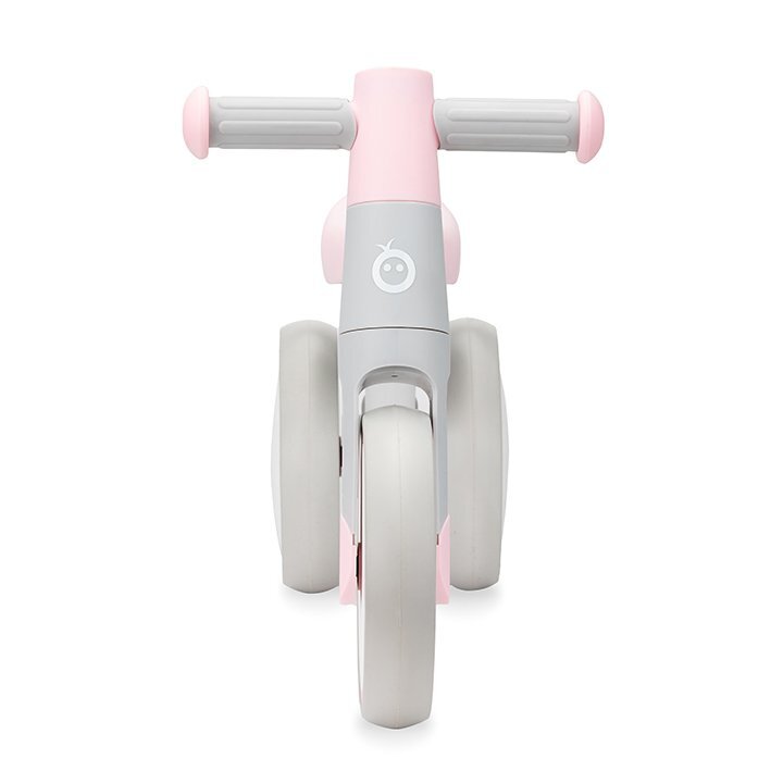 Momi Tricicleta fara pedale pentru copii Tedi Pink recomandata de la 1 an pana la greutatea maxima de 25 kg stabila roti sigure pentru podea usoara cadru robust